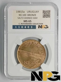 1981So Uruguay N$ 100