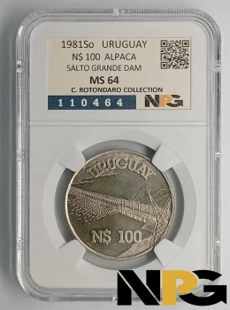 1981So Uruguay N$ 100
