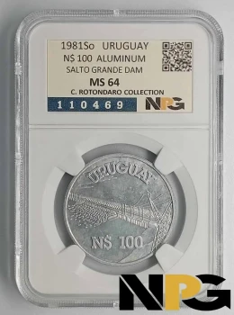 1981So Uruguay N$ 100