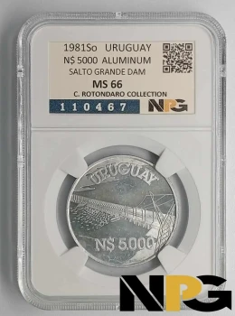 1981So Uruguay N$ 5000