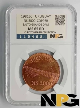 1981So Uruguay N$ 5000