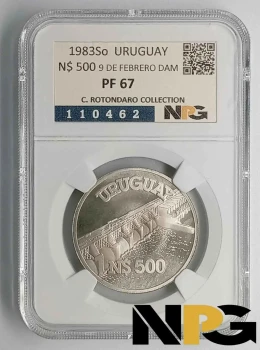 1983So Uruguay N$ 500