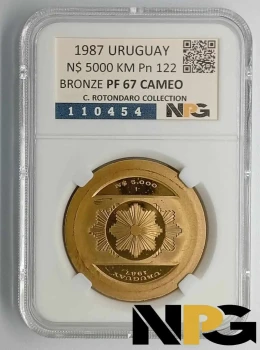 1987So Uruguay  5000 N$