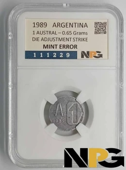 1989 Argentina 1 AUSTRAL 1989 Argentina 1 AUSTRAL