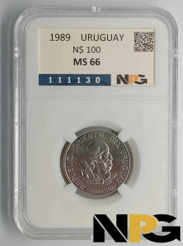 1989 Uruguay 100 N$ 1989 Uruguay 100 N$