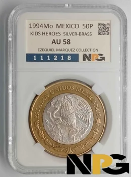 1994Mo Mexico 50 Pesos 1994Mo Mexico 50 Pesos