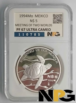 1994Mo Mexico  N$ 5