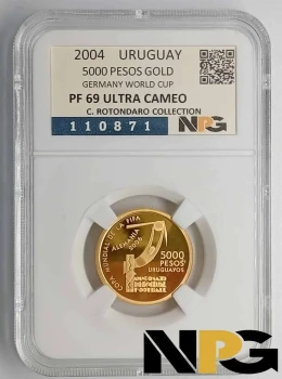 2004 Uruguay 5000 Pesos