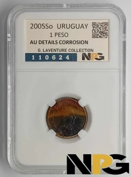 2005 Uruguay  1 PESO