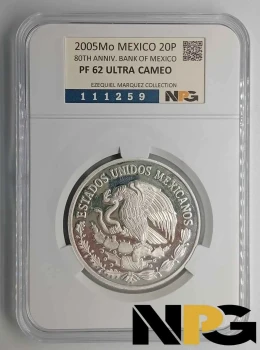 2005Mo Mexico 20 Pesos 2005Mo Mexico 20 Pesos