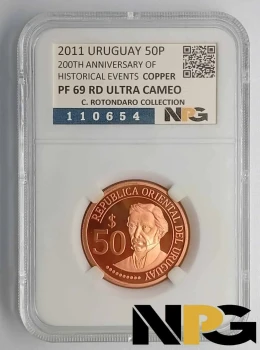 2011 Uruguay 50 Pesos