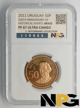 2011 Uruguay 50 Pesos