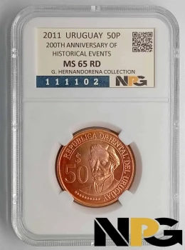 2011 Uruguay 50 Pesos 2011 Uruguay 50 Pesos