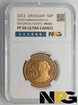 2011 Uruguay 50 Pesos 2011 Uruguay 50 Pesos