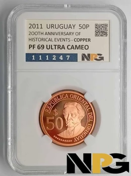 2011 Uruguay 50 Pesos 2011 Uruguay 50 Pesos