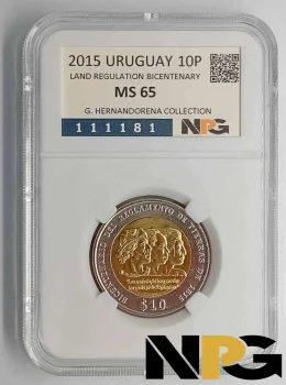 2015 Uruguay 10 Pesos 2015 Uruguay 10 Pesos