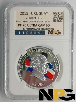 2015 Uruguay 2000 Pesos