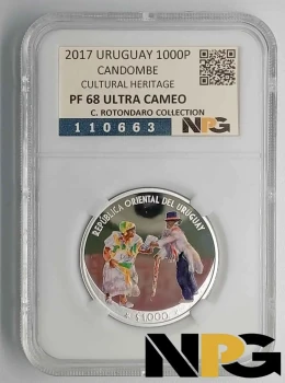 2017 Uruguay 1000 Pesos