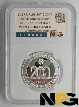 2017 Uruguay 1000 Pesos