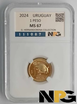 2024 Uruguay 1 Peso