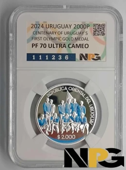 2024 Uruguay 2000 Pesos 2024 Uruguay 2000 Pesos