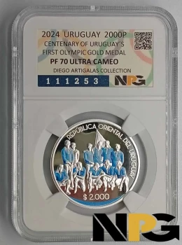 2024 Uruguay 2000 Pesos 2024 Uruguay 2000 Pesos