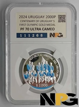 2024 Uruguay 2000 Pesos 2024 Uruguay 2000 Pesos
