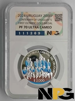 2024 Uruguay 2000 Pesos 2024 Uruguay 2000 Pesos