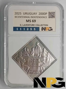 2025 Uruguay 2000 Pesos 2025 Uruguay 2000 Pesos