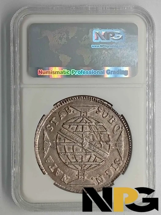 1814b Brazil 960 Reis 1 - Brazil
