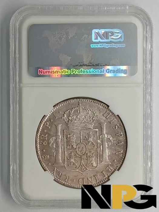 1820pts Bolivia 8 Reales 1 - Bolivia