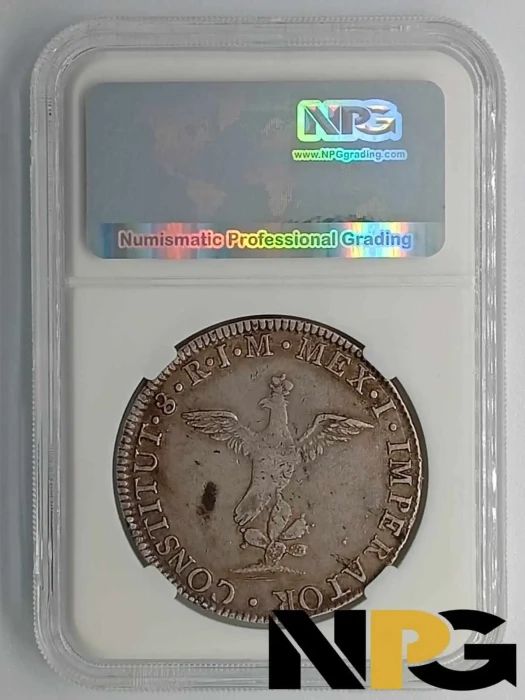 1822 Mexico 8 Reales Iturbide -  1 - Mexico
