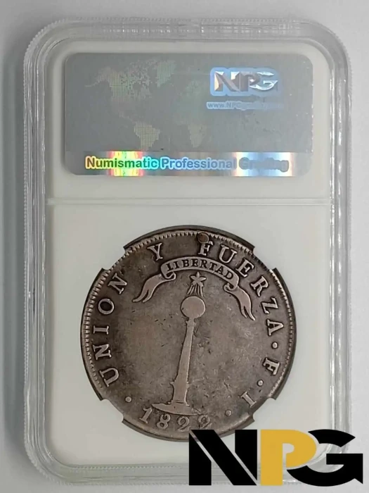 1822fi Chile 1 Peso 1 - Chile
