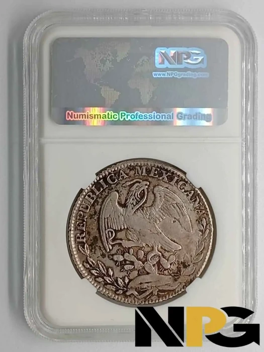 1834go Pj Mexico 8 Reales 1 - Mexico