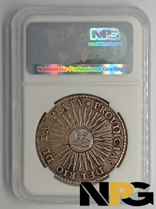 1836ra P Argentina 8 Reales 1 - Argentina
