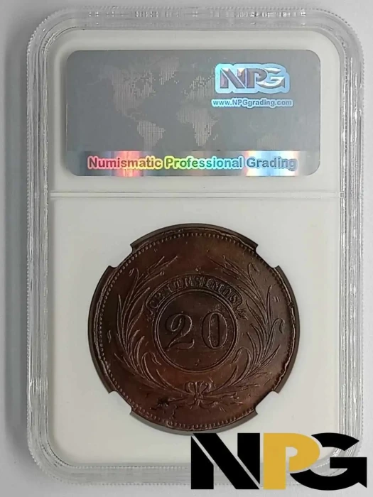 1840 Uruguay 20 Centesimos -  1 - Uruguay