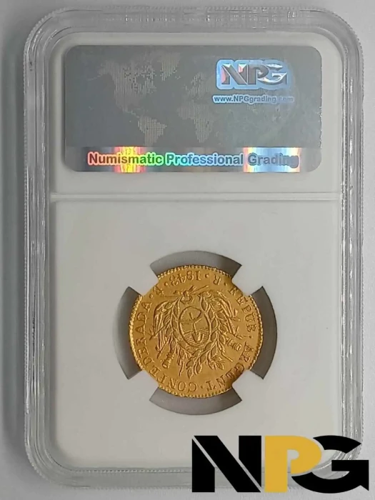 1843 Argentina 2 Escudos -  1 - Argentina