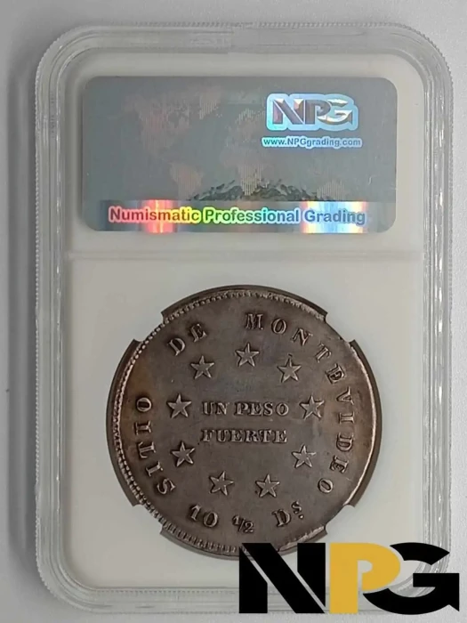 1844 Uruguay 1 Peso
