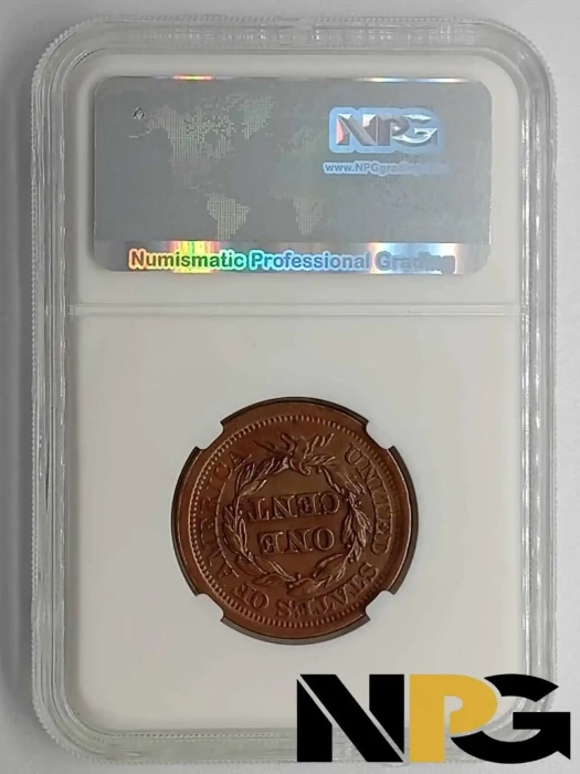 1852 Usa 1 Cent 1 - Usa