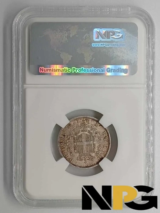 1863 Italy 1 Lire -  1 - Italy