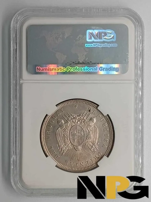 1877a Uruguay 50 Centesimos 1 - Uruguay