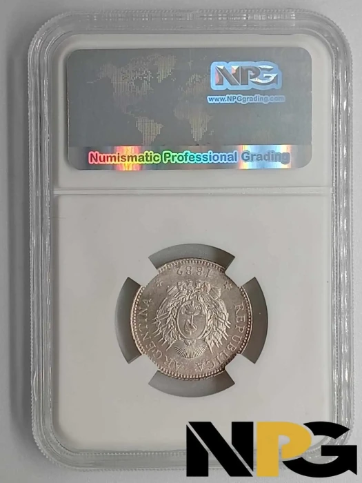 1882 Argentina 20 Centavos -  1 - Argentina