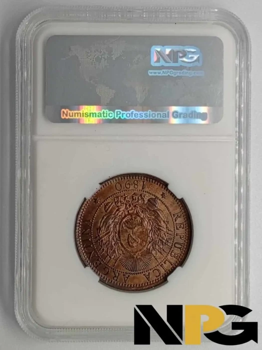 1890 Argentina 2 Centavos -  1 - Argentina