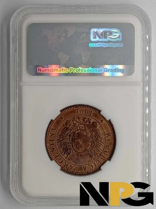 1891 Argentina 2 Centavos -  1 - Argentina