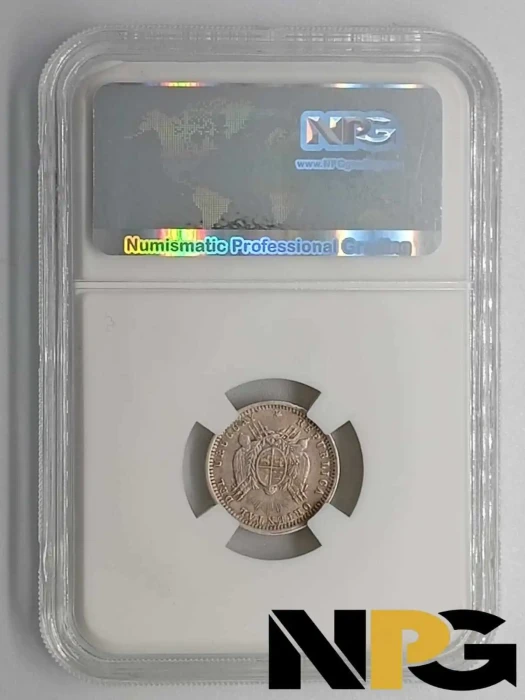 1893 Uruguay 10 Centesimos -  1 - Uruguay