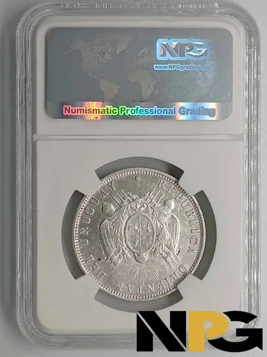 1894 Uruguay 50 Centesimos -  1 - Uruguay