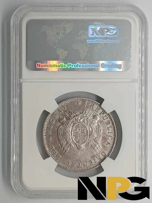1894 Uruguay 50 Centesimos -  1 - Uruguay