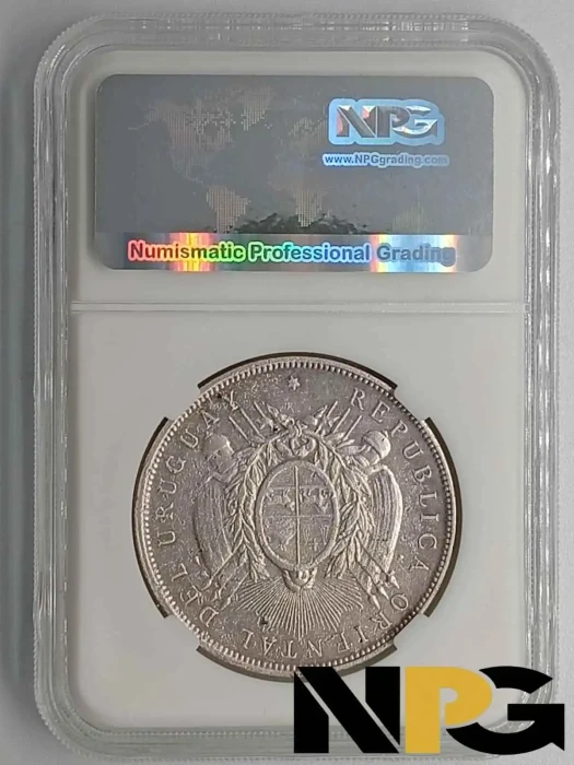 1895 Uruguay 1 Peso -  1 - Uruguay