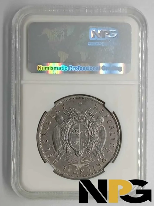 1895 Uruguay 1 Peso -  1 - Uruguay