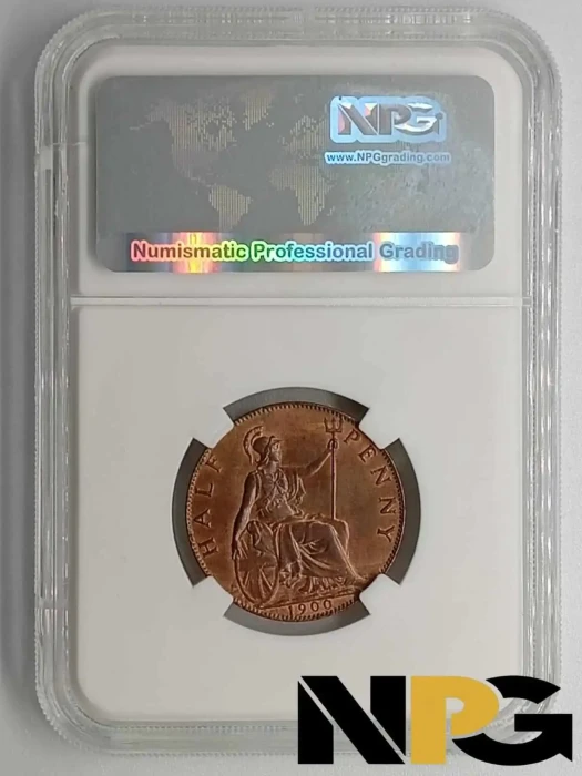 1900 Great Britain 1 2 Penny 1 - Great Britain